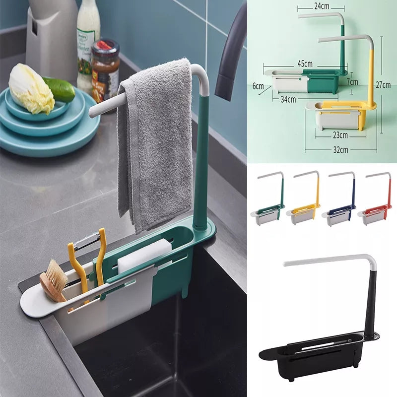 Telescopic Expandable Sink Organizer