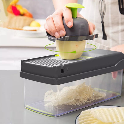 1.2L Vegetable Slicer with Drainer