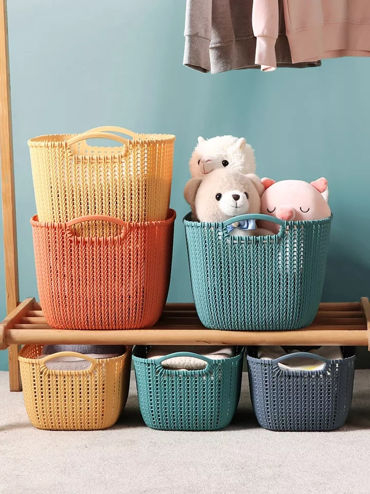 Imitated Ratten Storage Basket