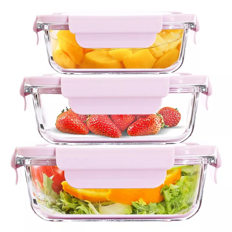 Food Grade Glass Lunch Box