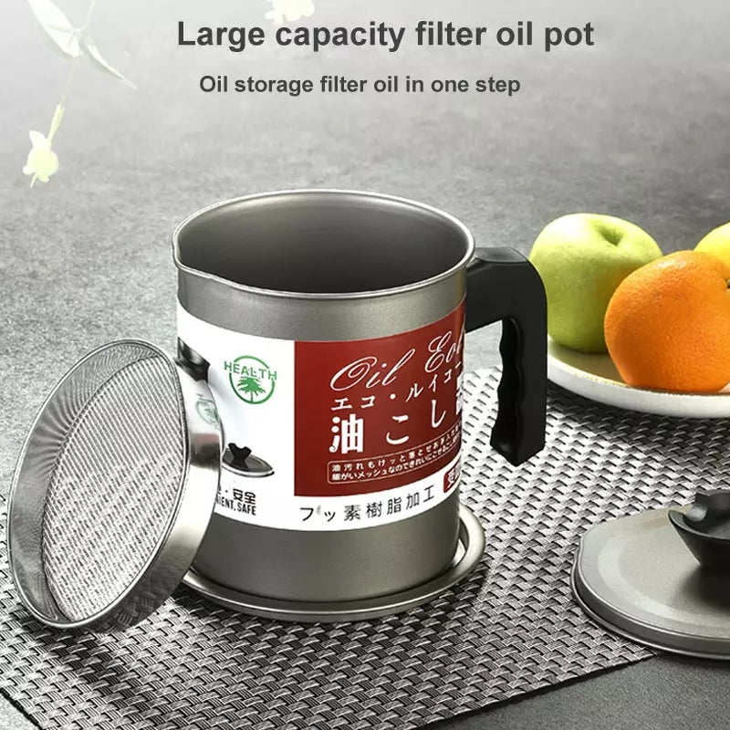 Japanese oil pot