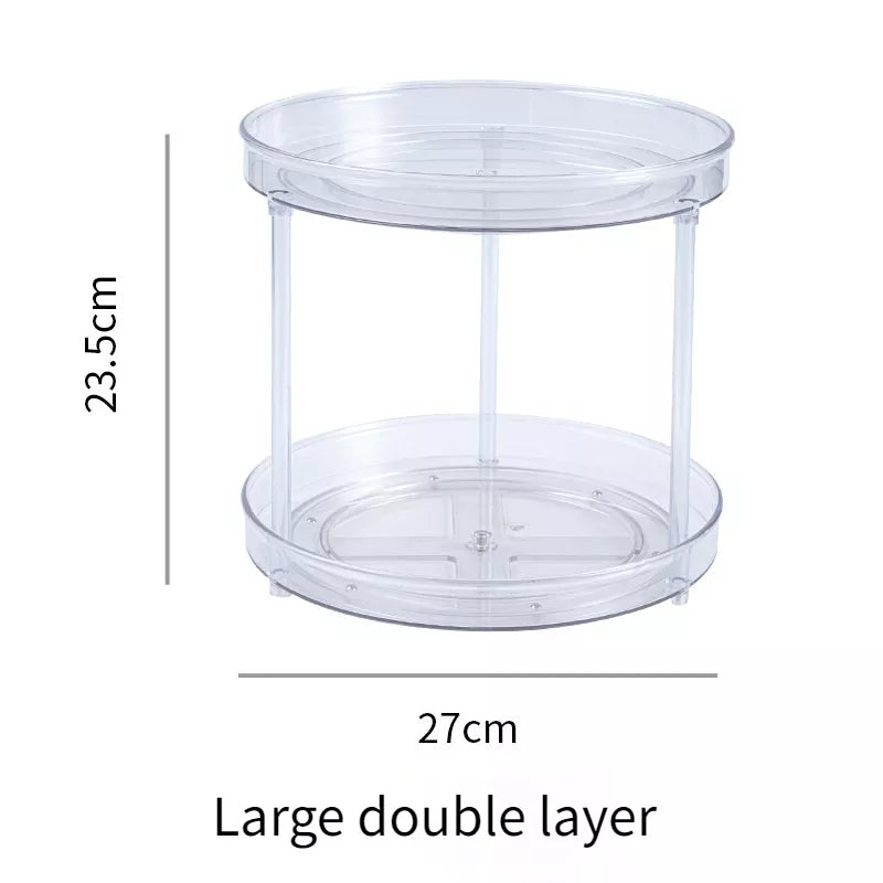 Rotating Clear Organizer/ lazy Susan