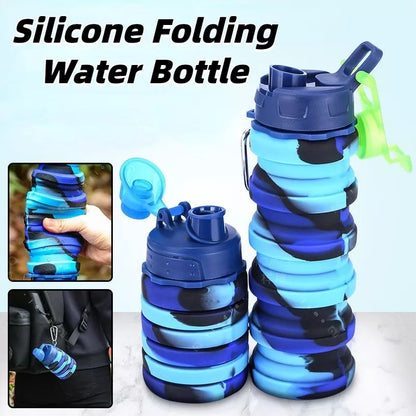 Expandable Silicon Water Bottle