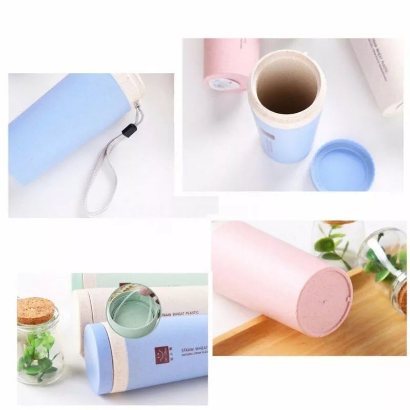 Quality Straw Wheat Fiber Coffee Cup