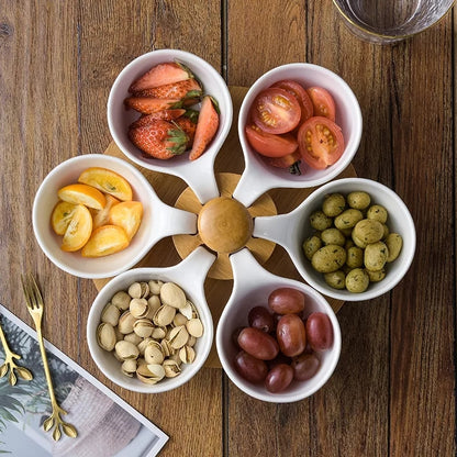 Cereal Lazy Susan Rotating Bowls