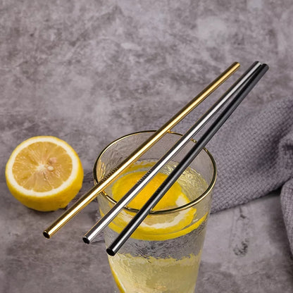 Reusable Metal Straws Pack