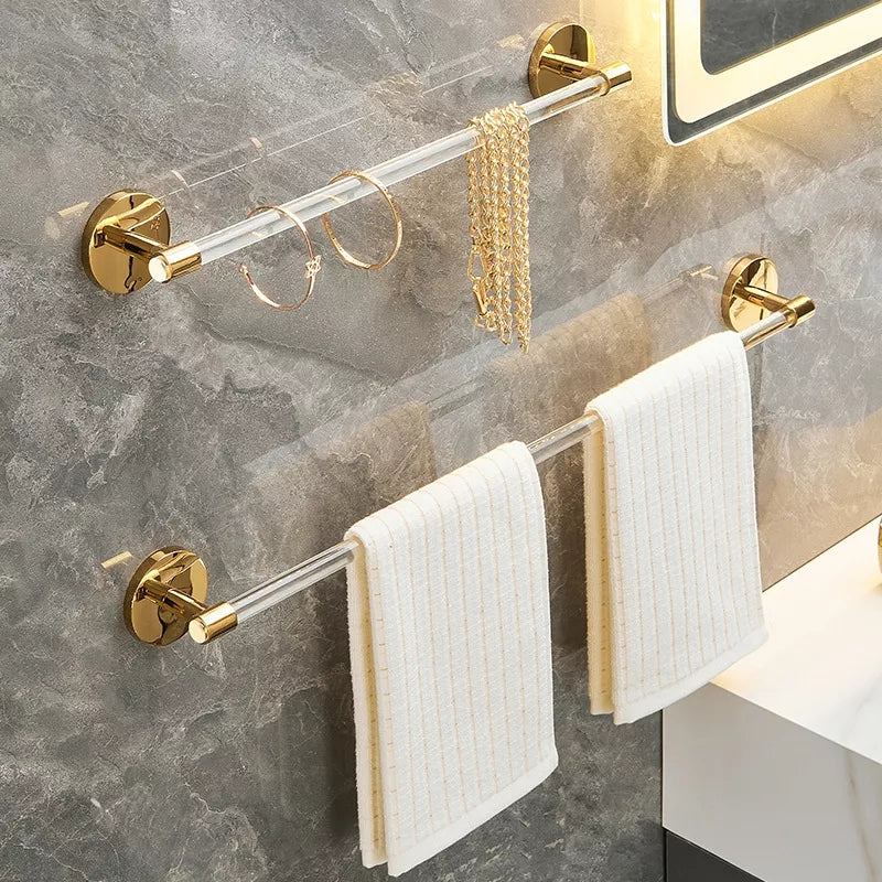 Classy Acrylic Towel Bar