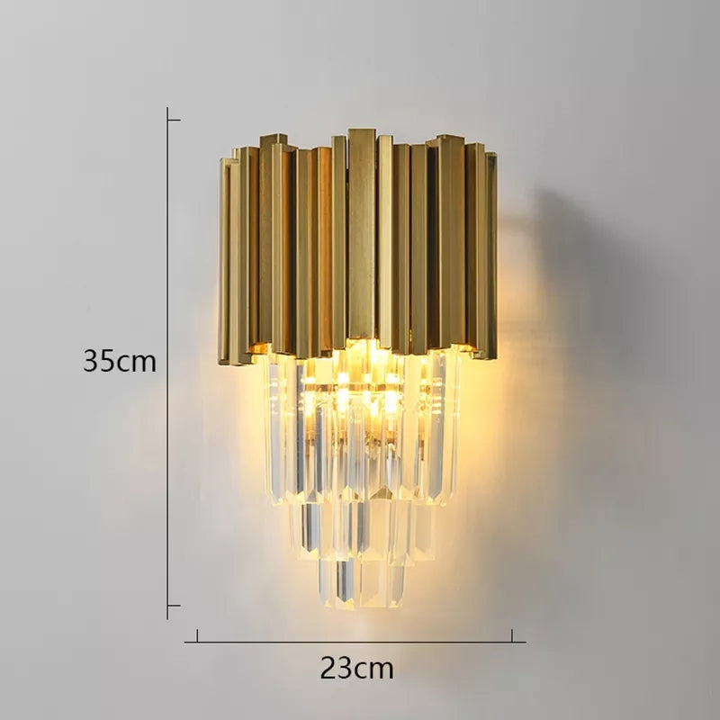 Luxury Crystal Wall Light