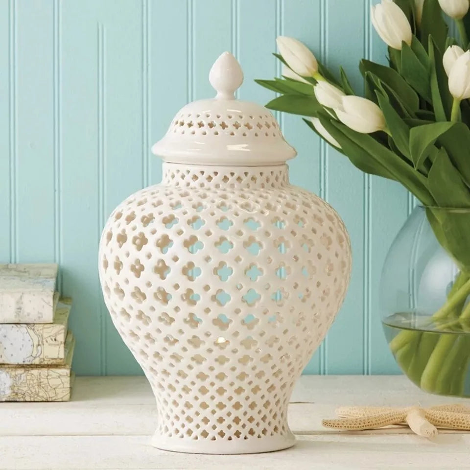 Luxurious Ceramic Ginger Jar