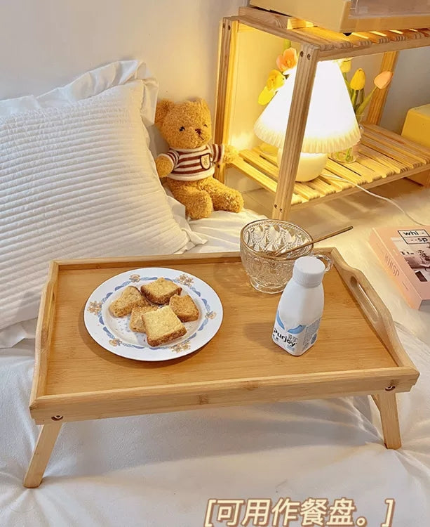 High Quality Foldable Bamboo Tray