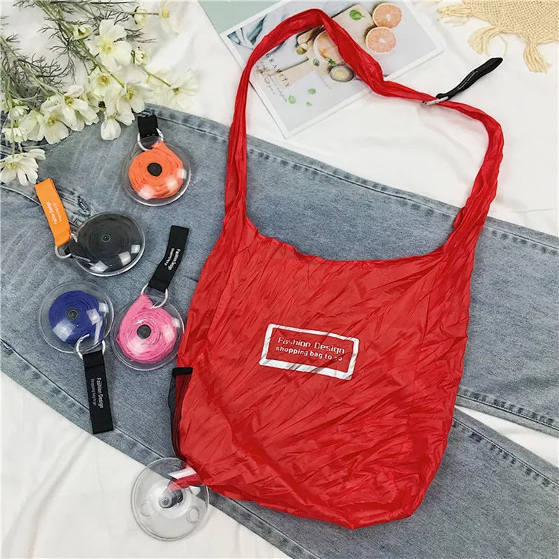 Durable Reusable Roll Up Shopping Bag