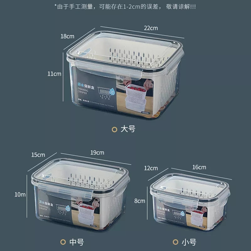 3 in 1 Multi-purpose Food Storage Containers