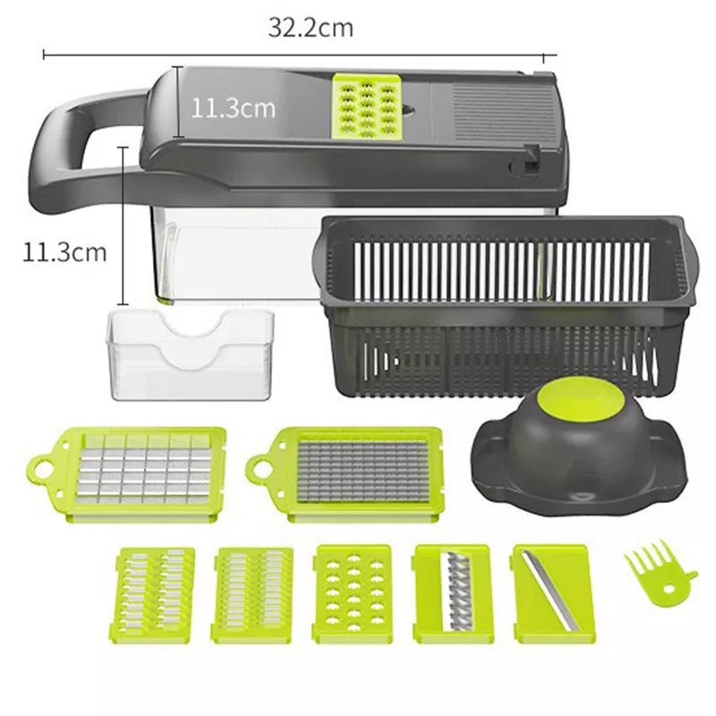 1.2L Vegetable Slicer with Drainer