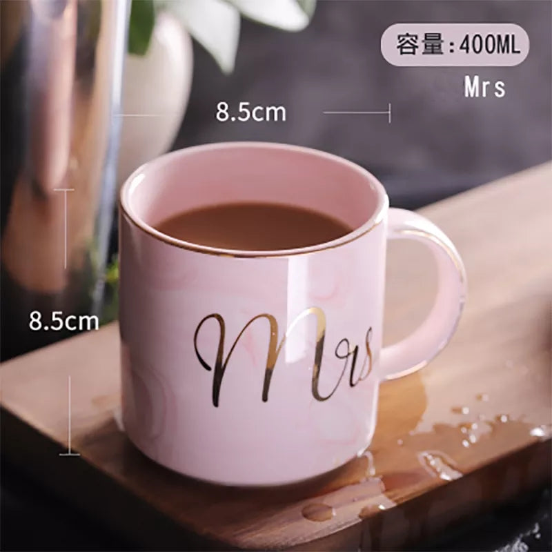 High Quality Couples Themed Tea Mugs