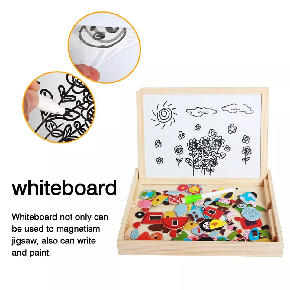 Magnetic Drawing Puzzle