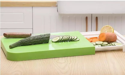 Sliding Chopping Board + Collander