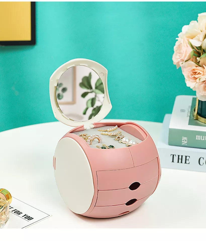 Ball Shaped Jewelry Box with Drawers