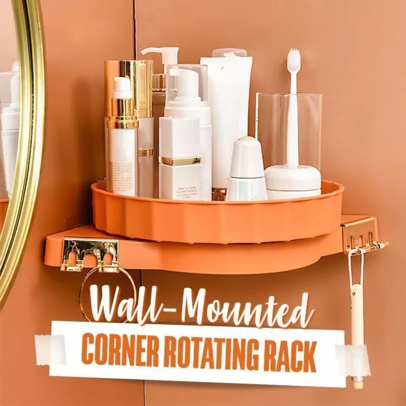 Rotating Triangle Bathroom Rack