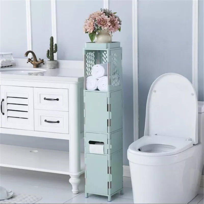 Floor Standing Plastic Shelf/Cabinet