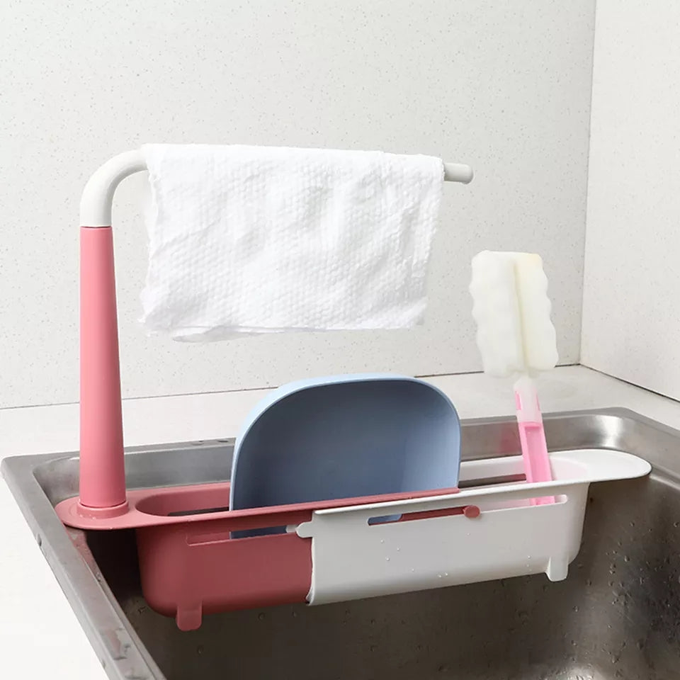 Telescopic Expandable Sink Organizer