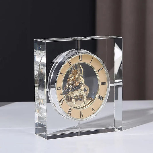 Luxury Crystal Desk Clock