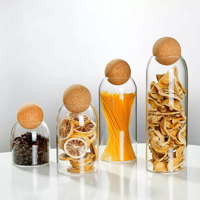 1.8L Glass Jar with Ball Lid