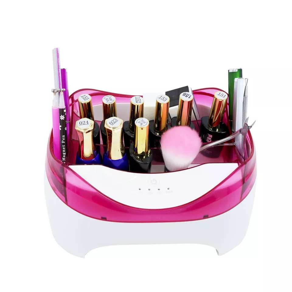 Nail Drier with an Organiser On Top