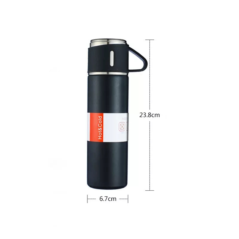 500Ml Vacuum Flask with Cups