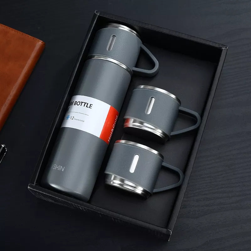 500Ml Vacuum Flask with Cups