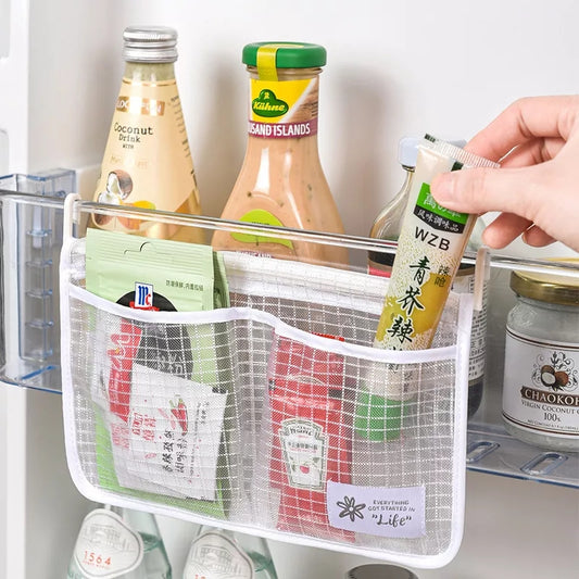 Door Storage Mesh Organizer