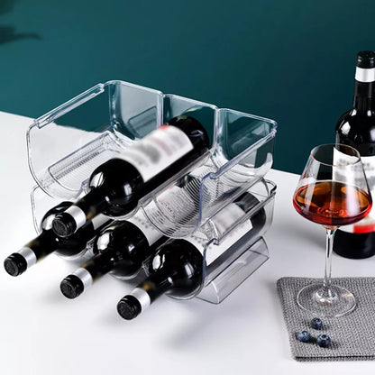 Triple Stackable Wine Bottle Rack