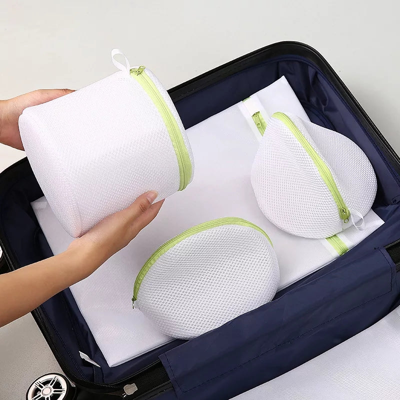 Thickened Mesh Laundry Bag Set