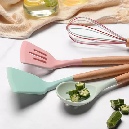 Silicone spoon set