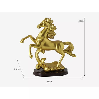 Creative Home/Office Golden Decor Horse