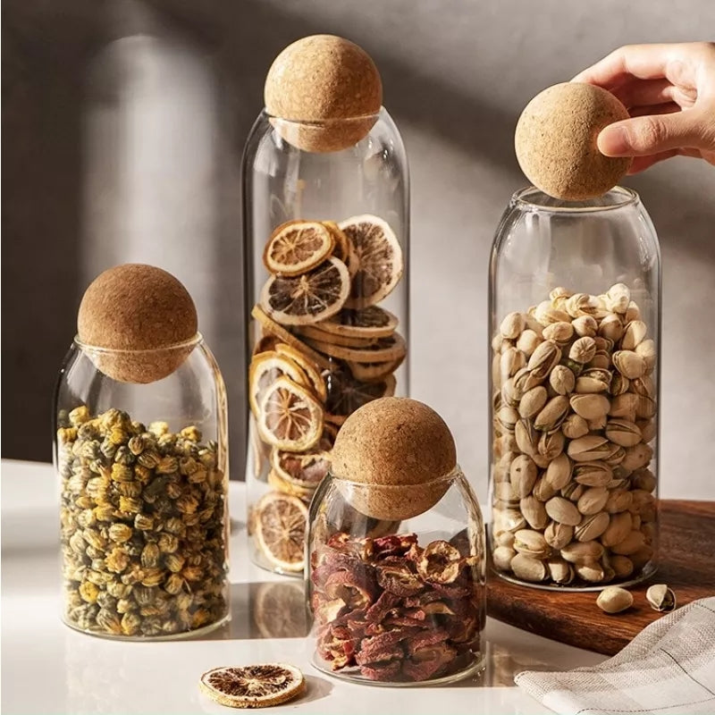 1.8L Glass Jar with Ball Lid