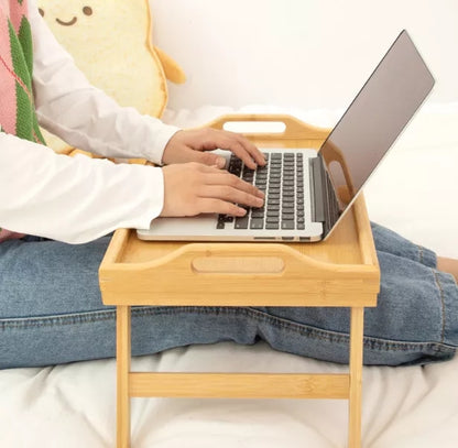 Foldable Bamboo Tray