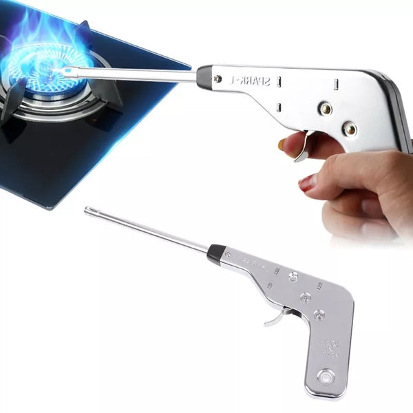 Stainless Steel Spark Gas Lighter