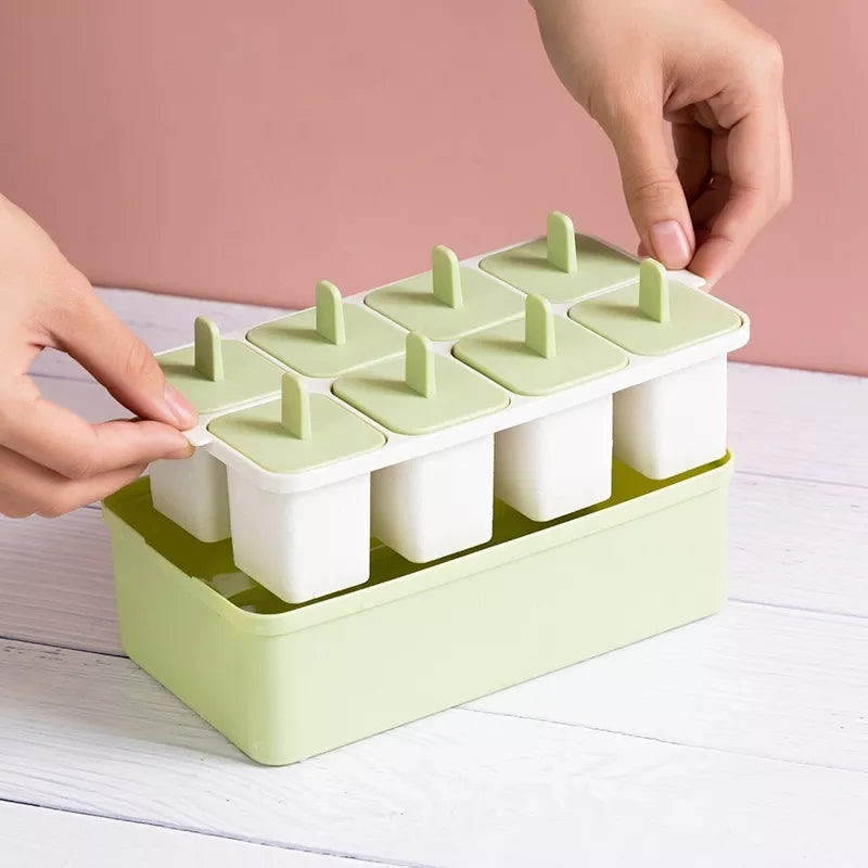 8 Grid Ice Cream Maker/Popsicle Mold