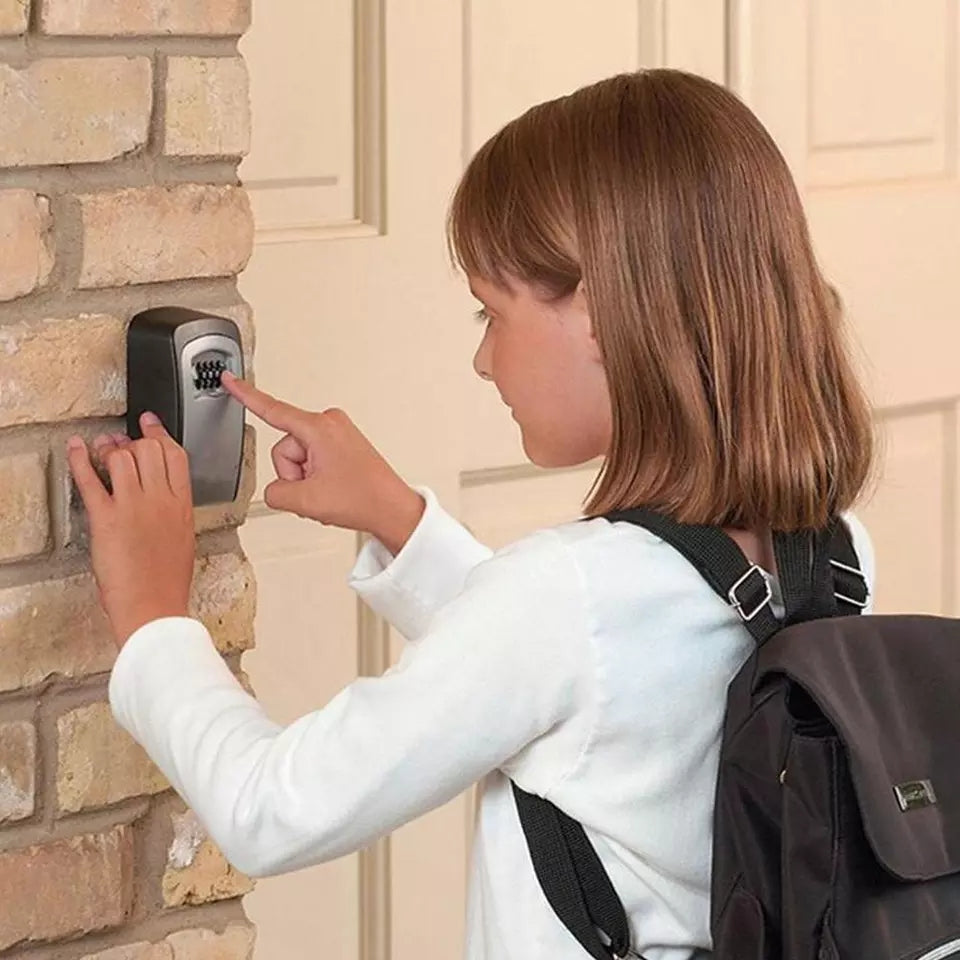 Weatherproof Wall-mounted Key Safe Password Key Box