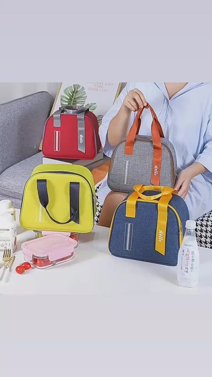 Quality Water Proof Insulated Lunch Bag Zipper