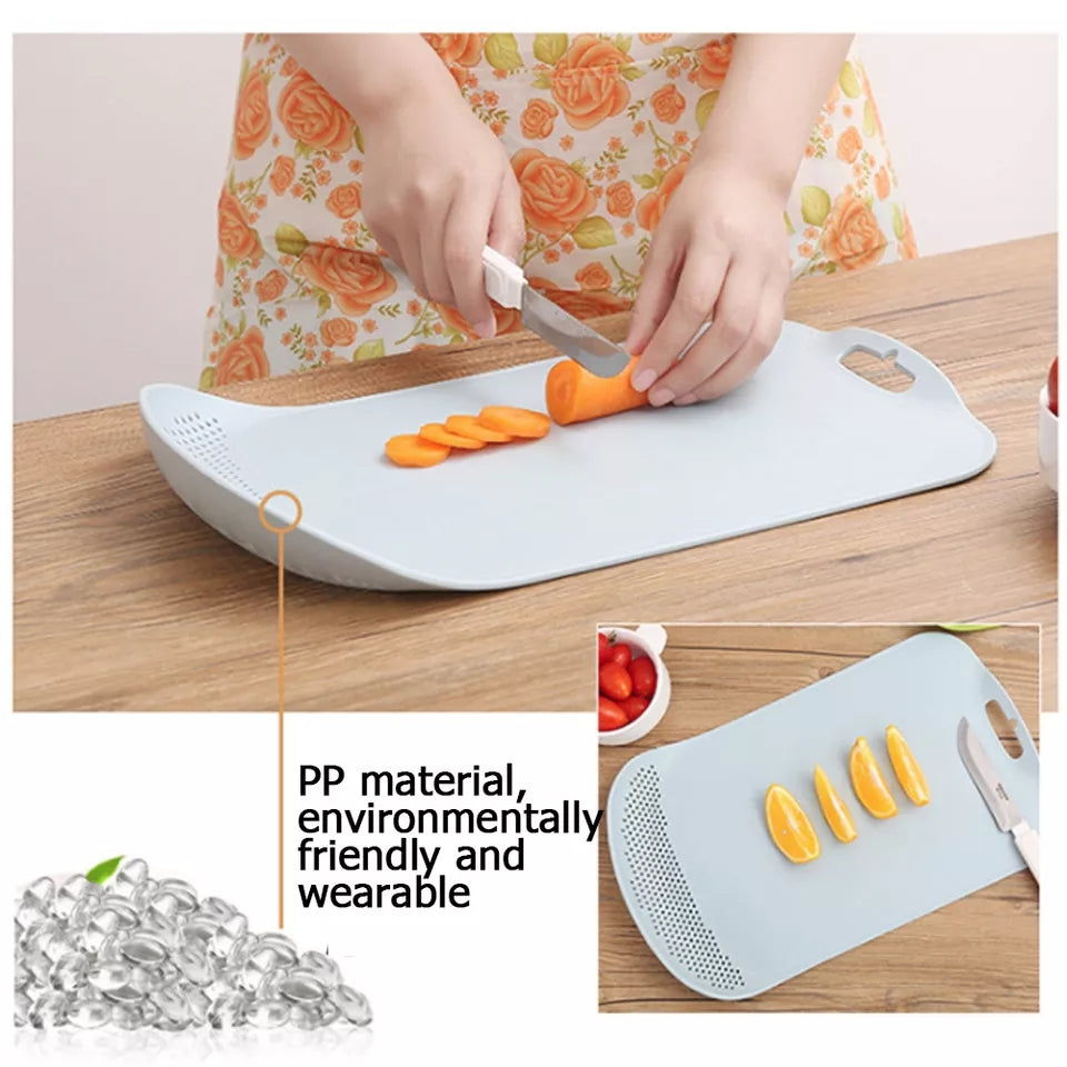 Multifunctional Foldable Drain Cutting Board