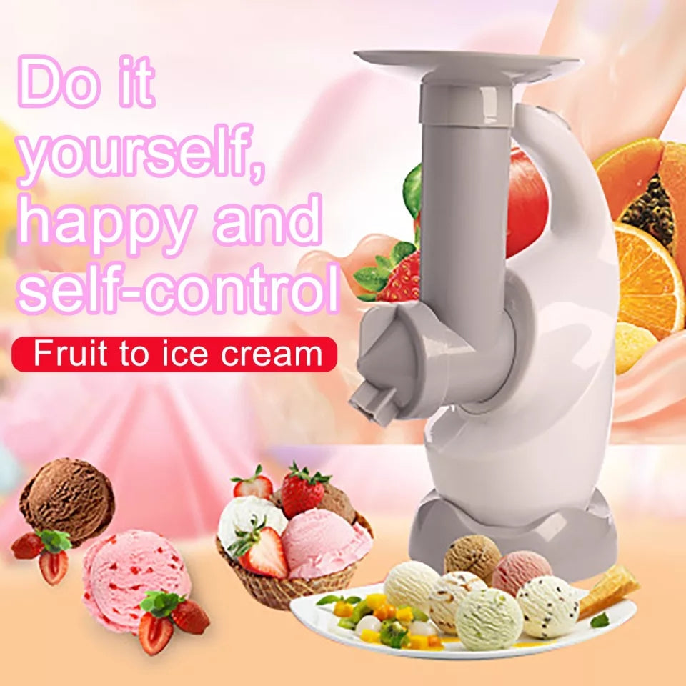 Fruit ice cream maker