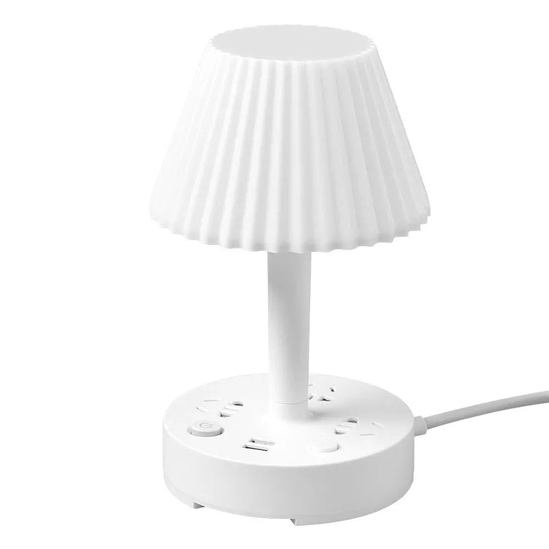 Bedside Lamp With Charging Ports