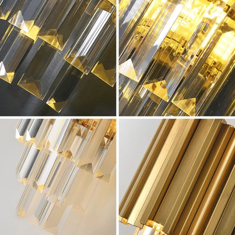 Luxury Crystal Wall Light