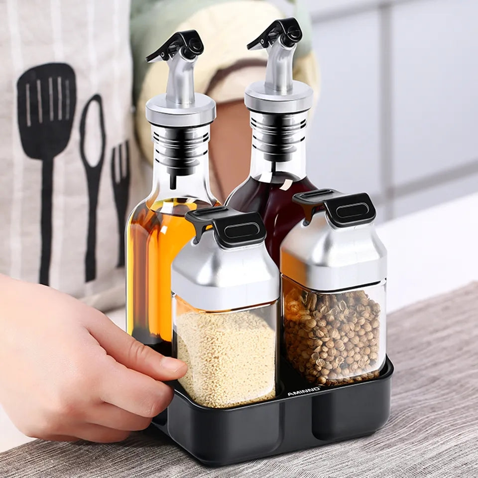 5Pc Salad Dressing Set