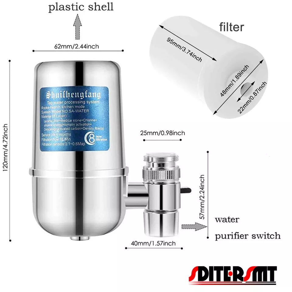 Ceramic Cartridge Tap Water Purifier