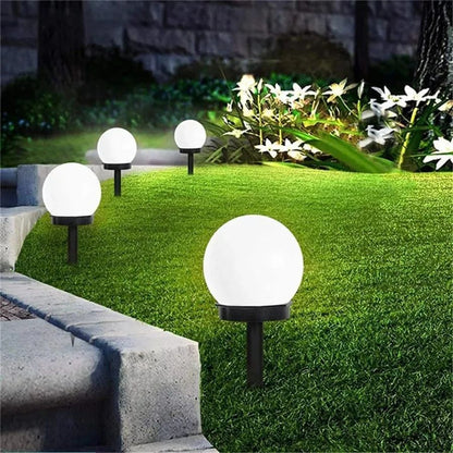 6Pcs Outdoor Ball Solar Garden Lights
