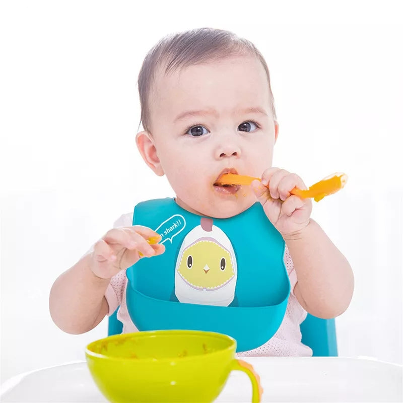 Silicone Baby Bibs 3Pcs