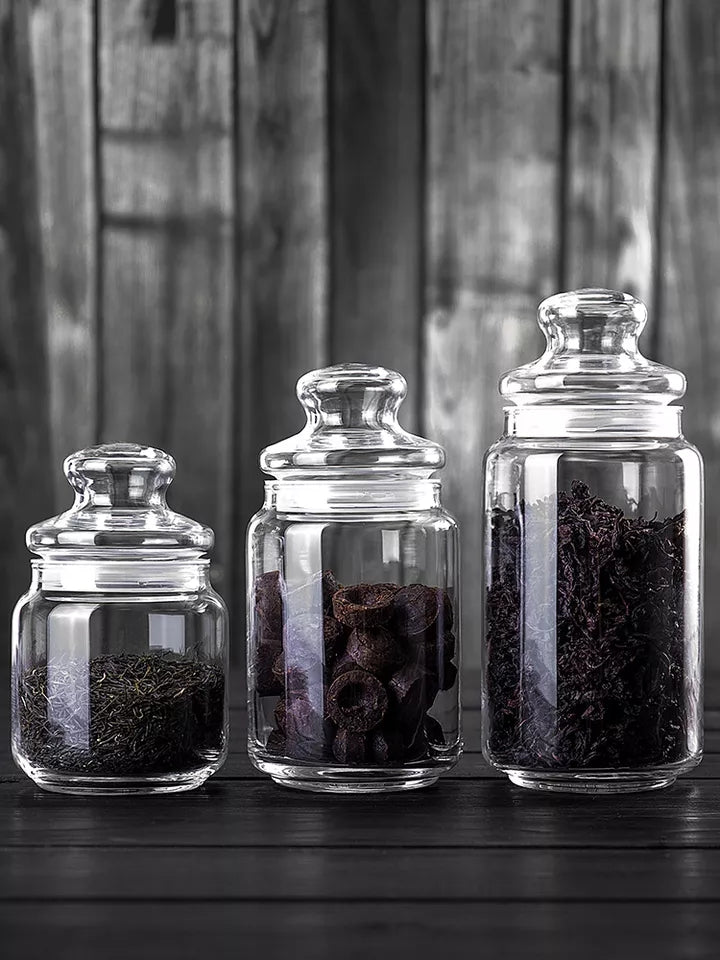 Glass Pop Jars