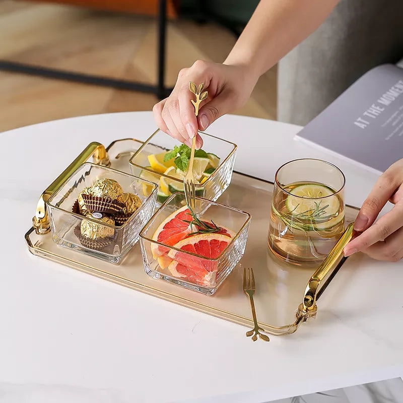 Nordic Acrylic Rectangular Storage Tray